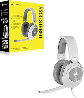 Corsair HS55 Stereo Gaming Headset – White