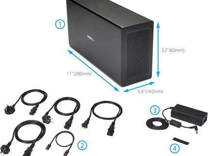 StarTech.com Thunderbolt 3 PCIe Expansion Chassis