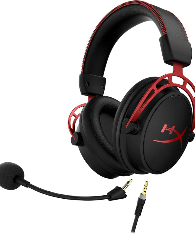HyperX Cloud Alpha Gaming Headset – Red