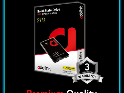 Addlink S20 2TB PS4 Compatible SATA III 2.5