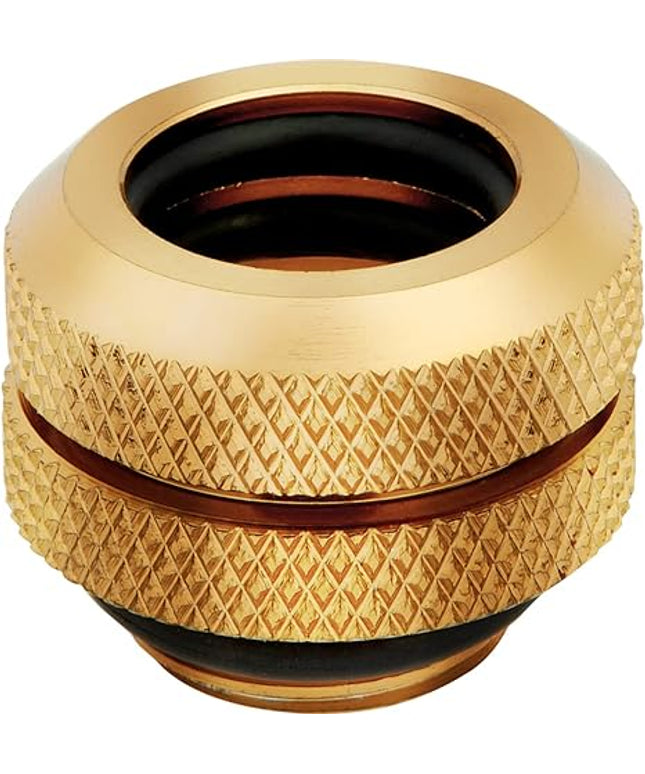 Corsair Hydro X XF Hardline 12mm OD Fittings – 4 Pack, Gold