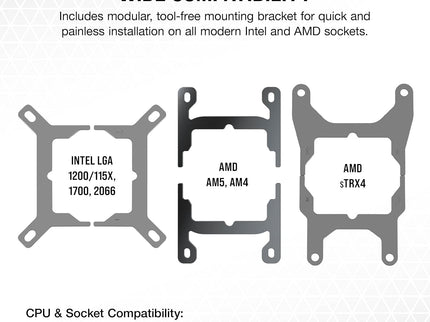 Corsair iCUE H150i Elite CAPELLIX XT Liquid CPU Cooler