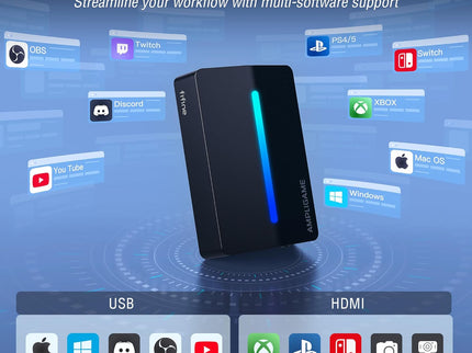 Fifine AmpliGame Video Capture Card