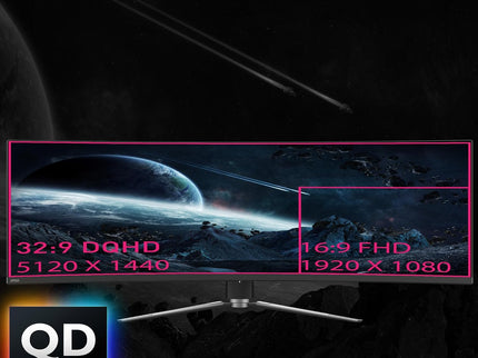 MSI MPG 491CQP QD-OLED 49 Gaming Monitor