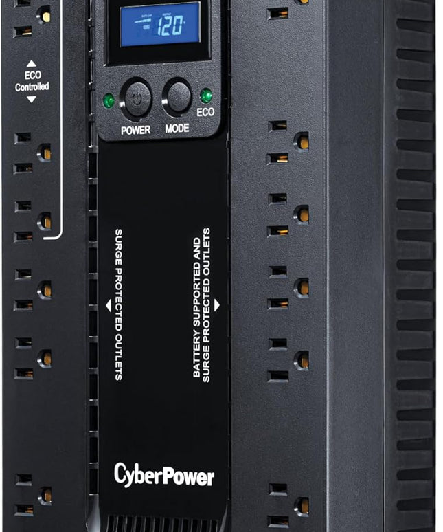 CyberPower EC850LCD Ecologic UPS Battery Backup