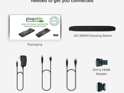 Plugable USB 3.0 Universal Docking Station for Windows