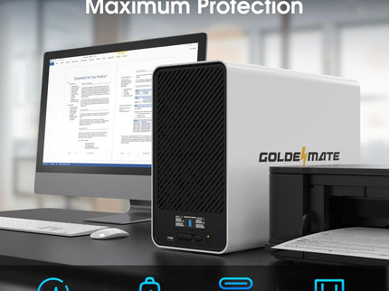 1500VA/1000W Lithium UPS Battery Backup