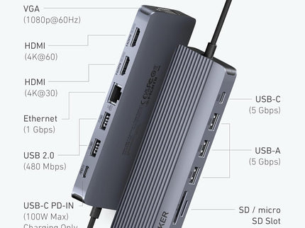 Anker Laptop Docking Station