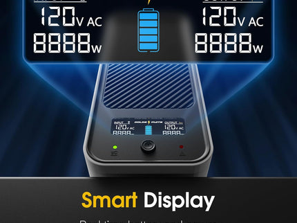 1000VA/800W Lithium UPS Battery Backup