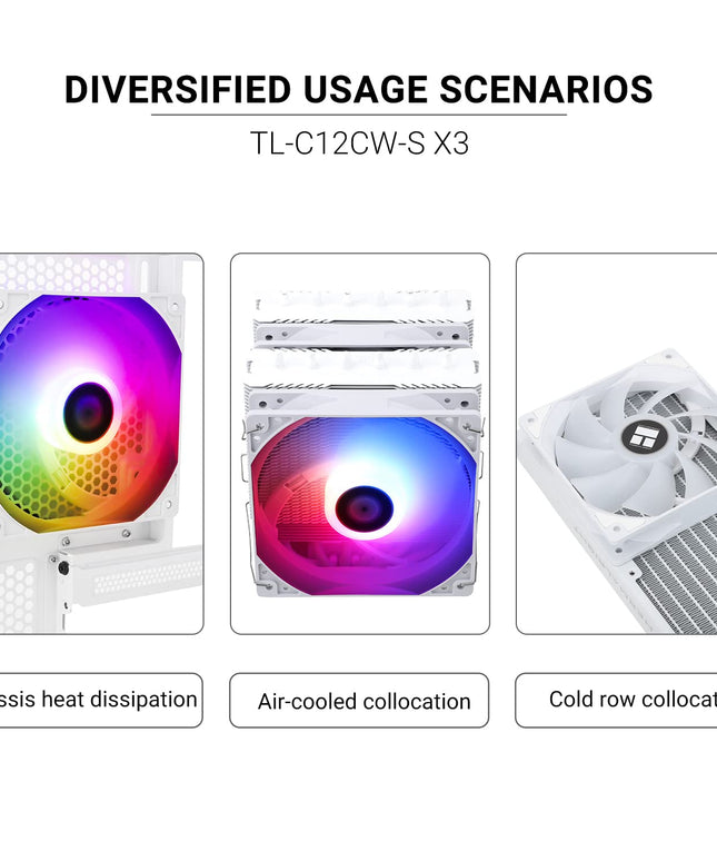 Thermalright TL-C12CW-S X3 CPU Fan 120mm