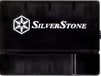 SilverStone 8-Port PWM Fan Hub/Splitter – 4-Pin & 3-Pin, Black, SST-CPF04-USA