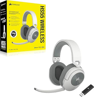 Corsair HS55 Wireless Multiplatform Gaming Headset – White