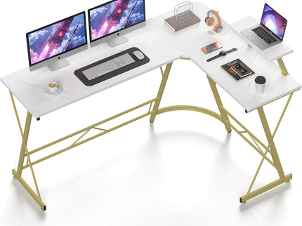 Mr IRONSTONE 63" L-Shaped Gaming Desk