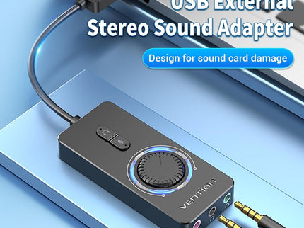 VENTION USB Sound Card, External Stereo Sound Card