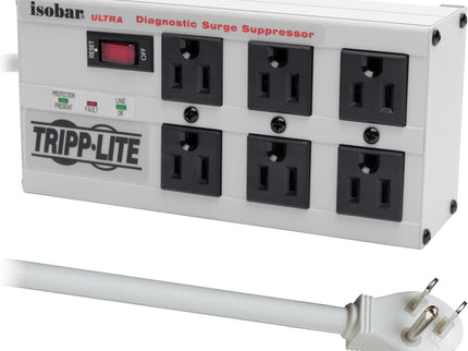 Tripp Lite ISOBAR6ULTRA Isobar 6 Outlet Heavy Duty Power Strip