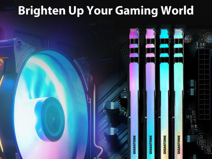 【RGB DDR4 RAM】GIGASTONE Game TURBO 32GB Kit