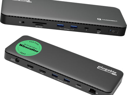 Plugable Thunderbolt 4 Dock with 100W Charging