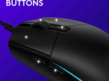 Logitech G203 Wired Gaming Mouse – 8K DPI