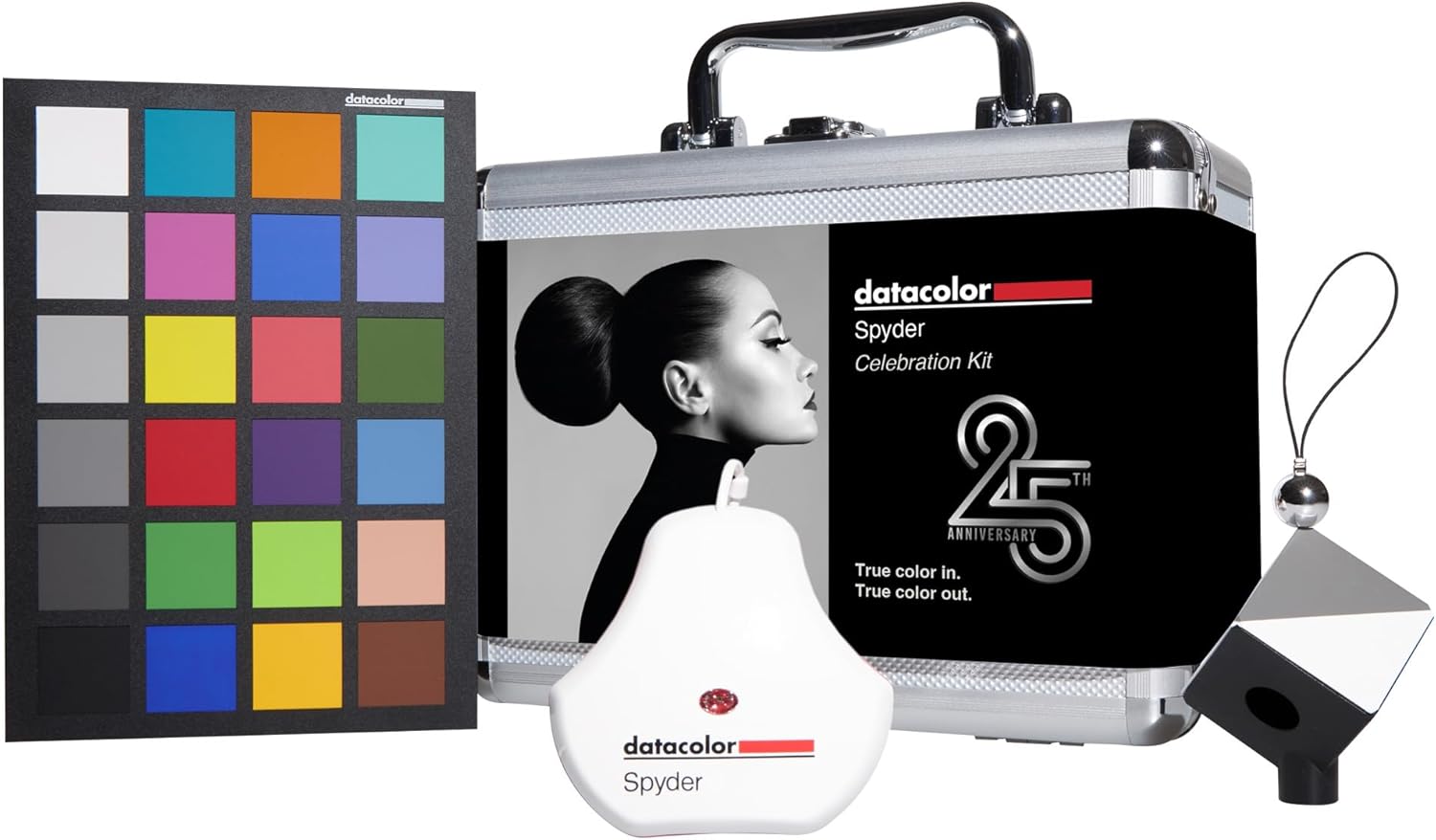 Datacolor Spyder Celebration Kit – Includes Spyder, Cube & Checkr 24 for Complete Photo Color Management