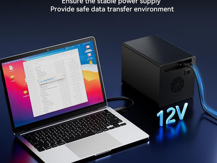 Aluminum 4 Bay 10Gbps Hard Drive