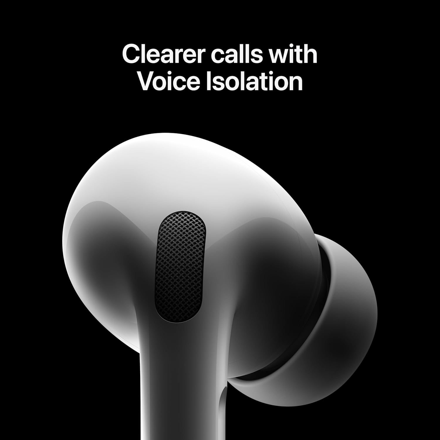 Apple AirPods Pro 2 – Wireless Earbuds, Active Noise Cancellation, Spatial Audio, H2 Chip, USB-C Charging.