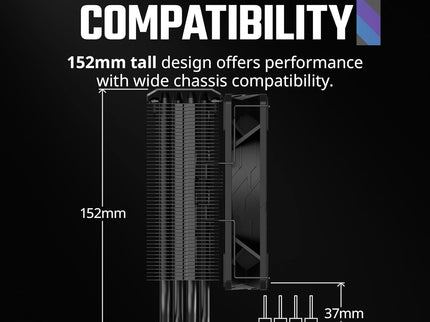 Cooler Master Hyper 212 Black CPU Air Cooler