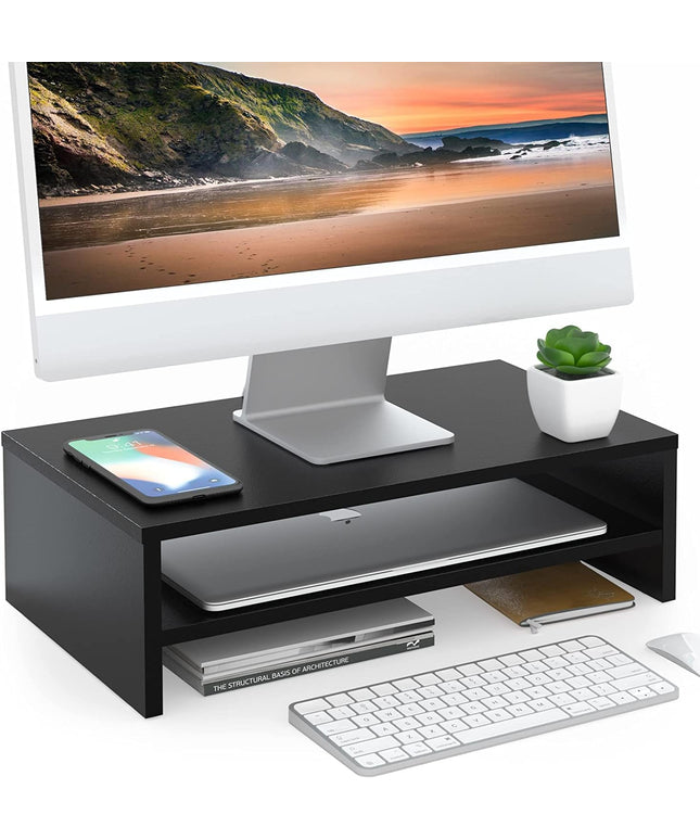 FITUEYES 2-Tier Monitor Stand