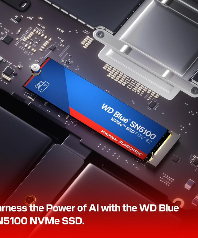 WD Blue SN5100 1TB NVMe SSD