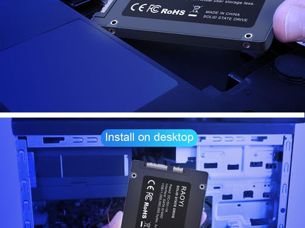 RAOYI 2TB Internal SSD SATA III 6Gb/s 2.5” Solid State Drive
