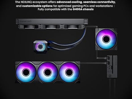 Phanteks Nexlinq Hub – Fan & Light Control, Multi-Channel, Black, Windows App