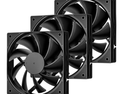 DARKROCK 3-Pack 120mm Case Fans – High Performance