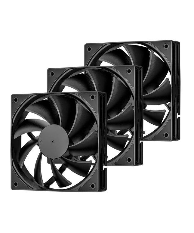 DARKROCK 3-Pack 120mm Case Fans – High Performance