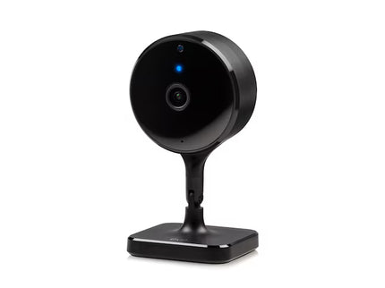 Eve Wireless Indoor Plug-in Smart Security Camera with Night Vision 2-way Audio Built-in microphone and speakers Black