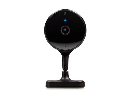 Eve Wireless Indoor Plug-in Smart Security Camera with Night Vision 2-way Audio Built-in microphone and speakers Black