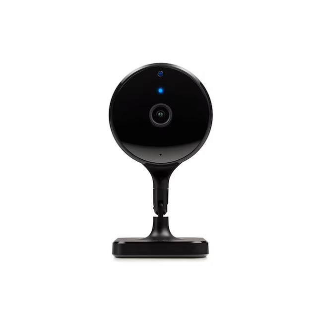 Eve Wireless Indoor Plug-in Smart Security Camera with Night Vision 2-way Audio Built-in microphone and speakers Black