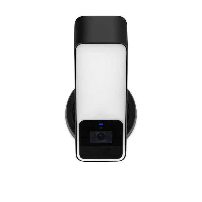 Eve Outdoor Cam- Smart Wired Dimmable Outdoor Floodlight works with Apple Home 2-way Comm End-to-End Encryption Black