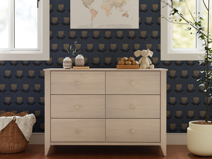 M10326NX,Babyletto,Sprout 6-Drawer Double Dresser in Washed Natural