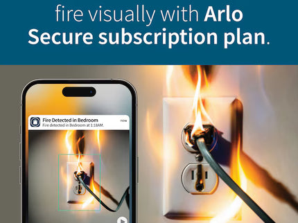 Arlo Essential Outdoor Camera (2nd Generation) Indoor/Outdoor 1-Channel 1-Camera 2K Battery-operated Spotlight Security Camera System