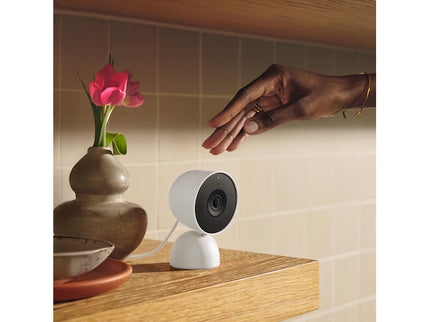 Google Nest Cam Indoor (wired, 3rd gen) - Snow