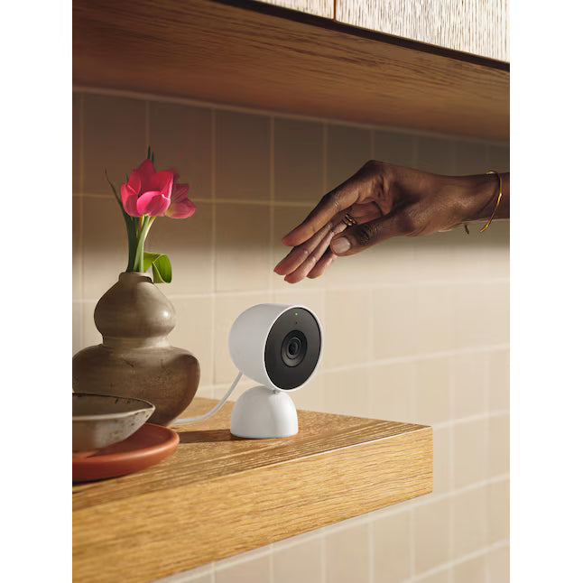 Google Nest Cam Indoor (wired, 3rd gen) - Snow