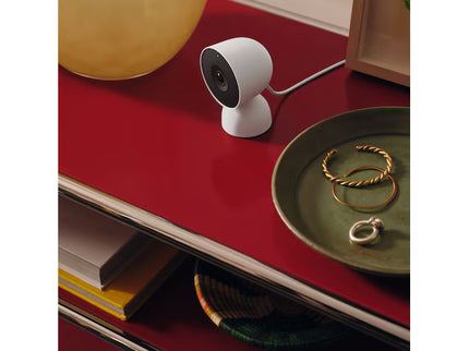 Google Nest Cam Indoor (wired, 3rd gen) - Snow