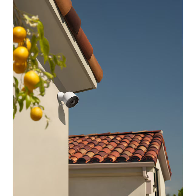 Google Nest Cam Outdoor (wired, 2nd gen) - Snow