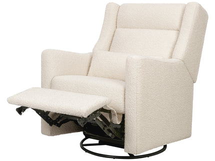M11286PWB,Babyletto,Kiwi Plus Power Glider Recliner w/ Power Headrest in Performance Ivory Boucle