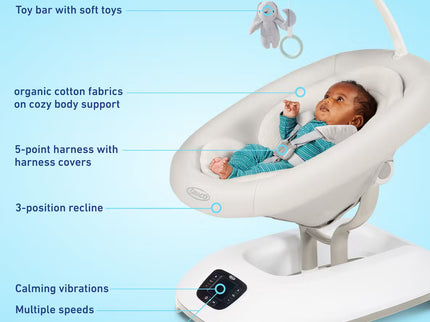 SmartSense™ Soothing Baby Swing