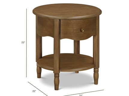 M7160NL,Namesake,Liberty Assembled Nightstand in Natural Walnut
