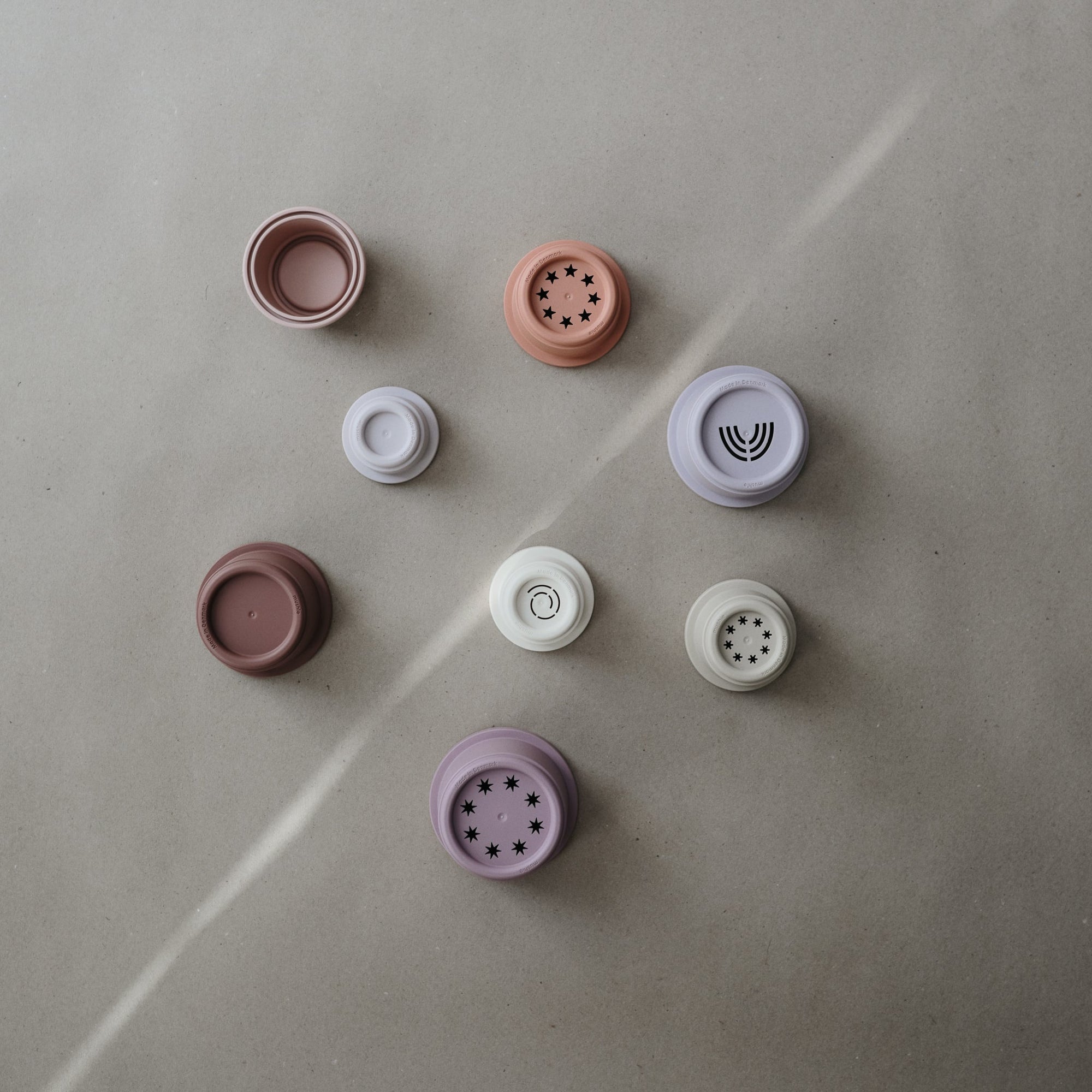 MSC-60, Mushie Stacking Cups Toy