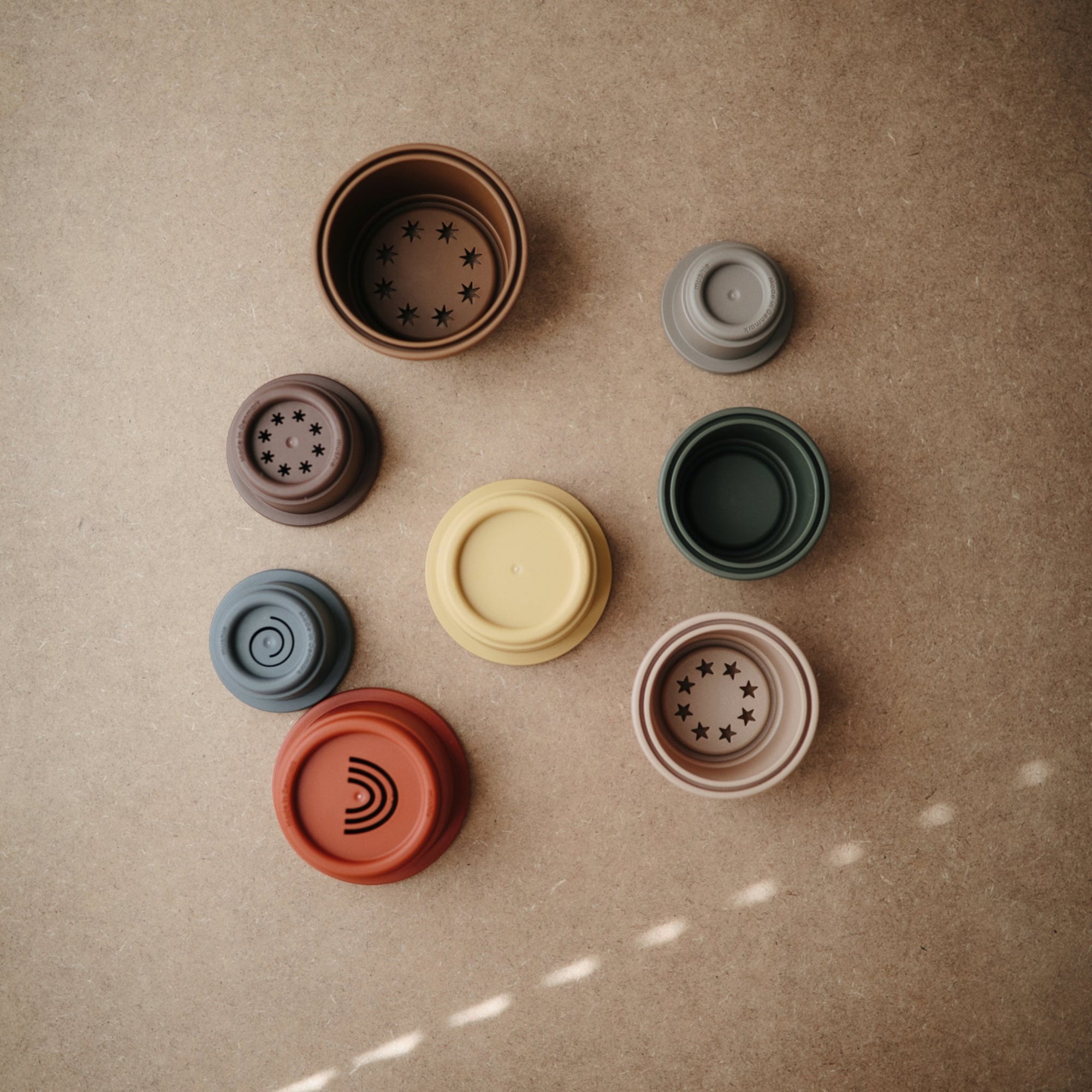 MSC-70, Mushie Stacking Cups Toy