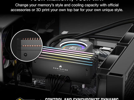 CORSAIR Dominator Titanium RGB DDR5 RAM 64GB