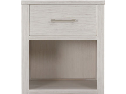 B26460WDF,Monogram by Namesake,Hemsted Nightstand  Assembled in White Driftwood