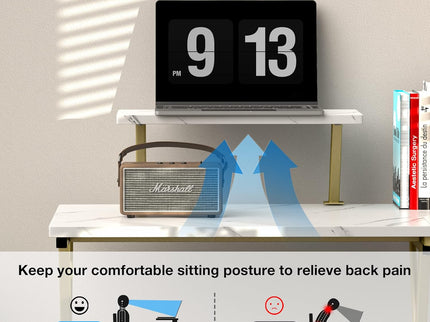 Mr IRONSTONE 63" L-Shaped Gaming Desk